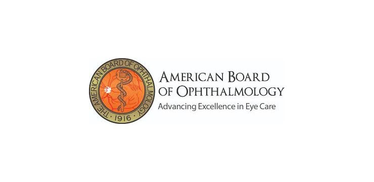Πιστοποίηση από τον Αμερικανικό Οργανισμό American Board of Ophthalmology